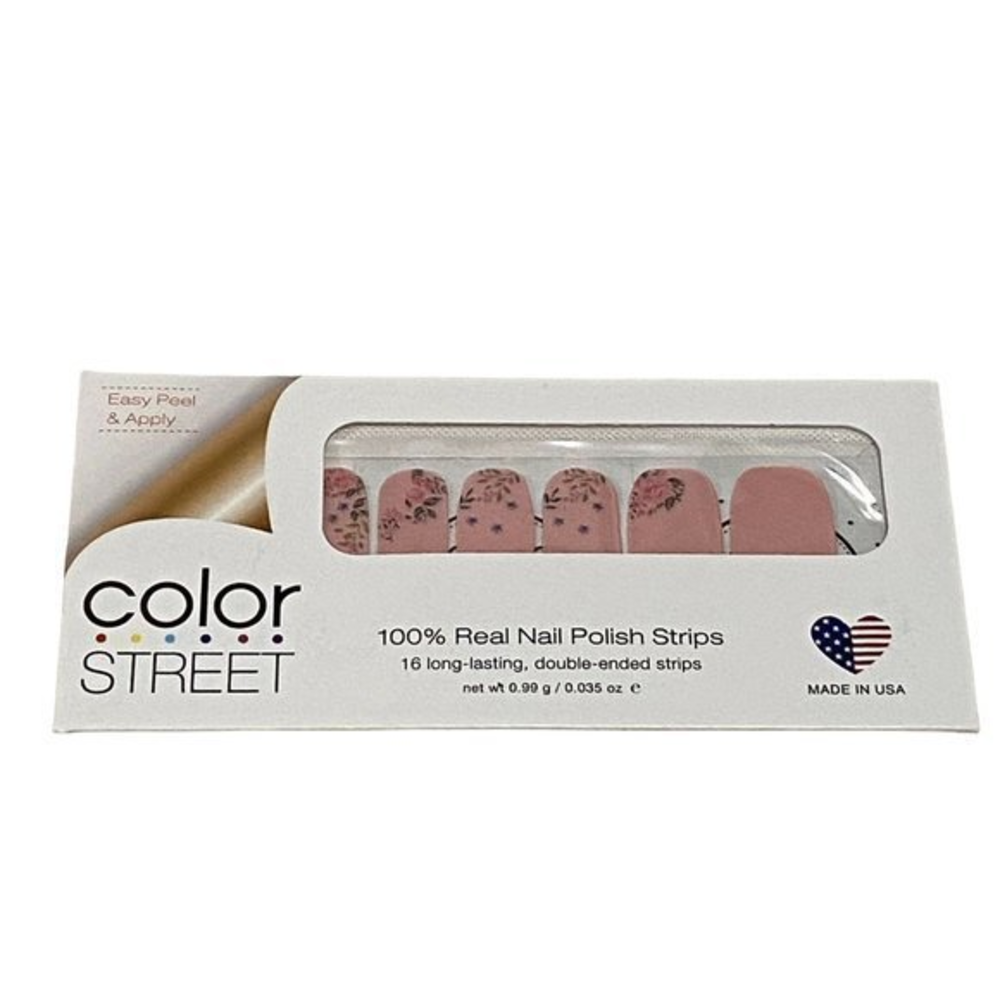 Color Street Early Blooms Nail Polish Strips NWT Retired